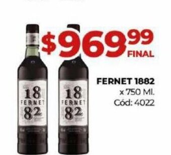 Diarco Fernet 1882 oferta