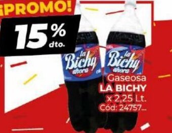 Diarco Gaseosa La Bichy oferta
