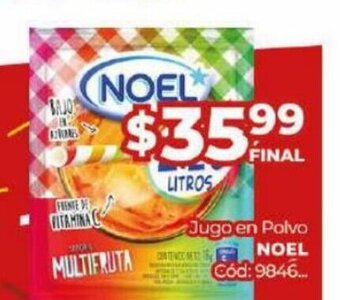 Diarco Jugo En Polvo Noel oferta