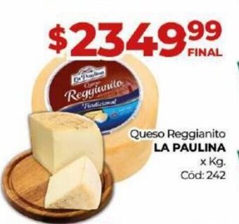 Diarco Queso Reggianito La Paulina oferta