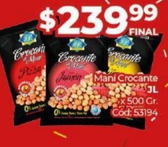Diarco Maní Crocante JL oferta