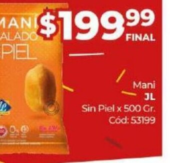Diarco Maní JL oferta