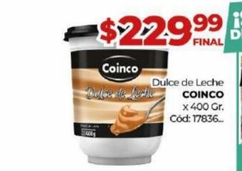 Diarco Dulce de Leche Coinco oferta