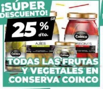 Diarco Todas Las Frutas Y Vegetales En Conserva Coinco oferta