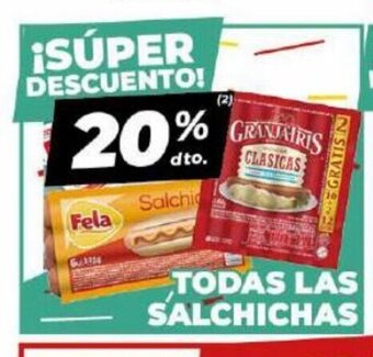 Diarco Todas Las Salchichas oferta