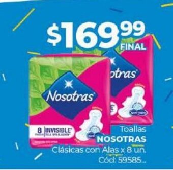 Diarco Toallas Nosotras oferta