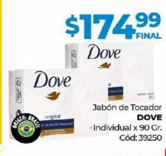 Diarco Jabón de Tocador Dove oferta
