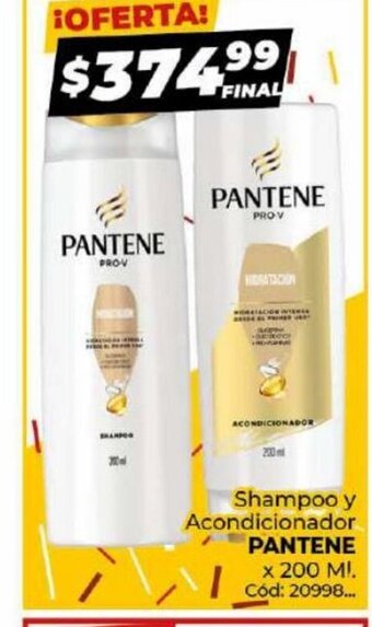 Diarco Shampoo y Acondicionador Pantene oferta