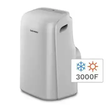 Frávega Aire acondicionado portátil frío/calor sansei 3500w 3000f sap32ha3an oferta