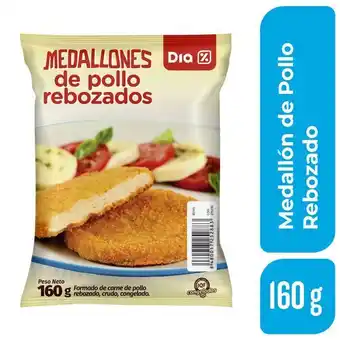 Supermercados DIA Medallones de pollo dia 160 gr. oferta