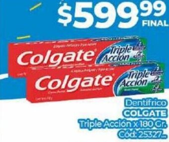 Diarco Dentifrico Colgate Triple Accion oferta