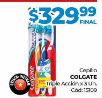 Diarco Cepillo Colgate Triple Acción oferta