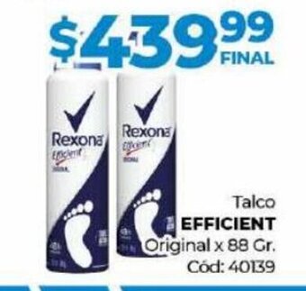 Diarco Talco Efficient oferta