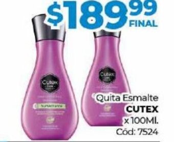 Diarco Quita Esmalte Cutex oferta
