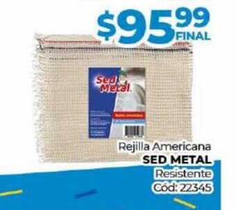 Diarco Rejilla Americana Sed Metal oferta