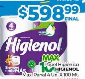 Diarco Papel Higiénico Higienol oferta
