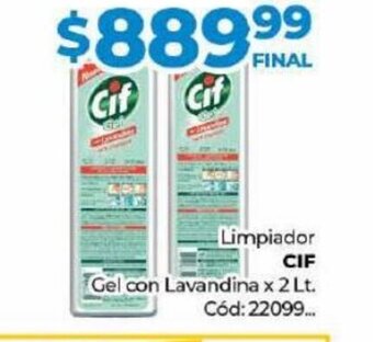 Diarco Limpiador Cif Gel con Lavandina oferta