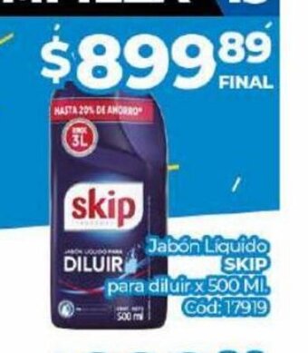 Diarco Jabón Líquido Skip oferta