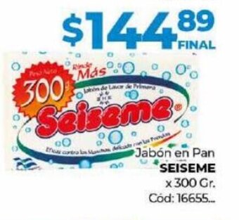 Diarco Jabón en Pan Seiseme oferta
