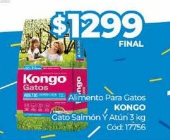 Diarco Alimento Para Gatos Kongo oferta