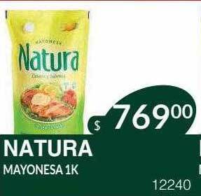 Masivos Natura mayonesa 1k oferta