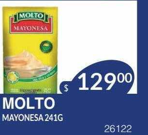 Masivos Molto mayonesa oferta