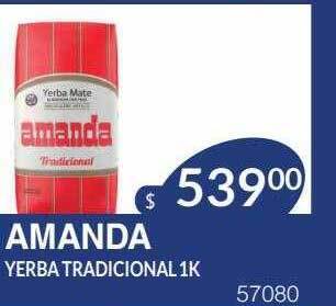 Masivos Amanda yerba tradicional oferta