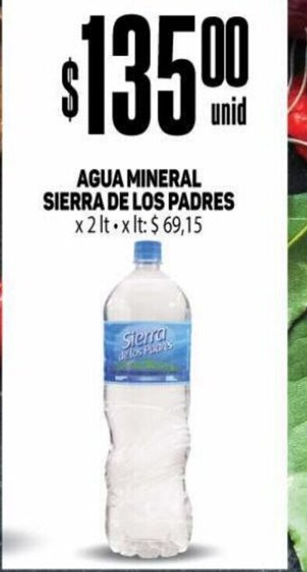 Makro Agua Mineral Sierra De Los Padres oferta