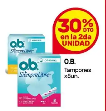 Nini Mayorista O.B. Tampones x8un oferta
