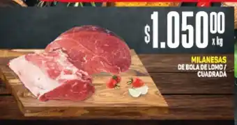 Makro Milanesas de Bola de Lomo/Cuadrada oferta