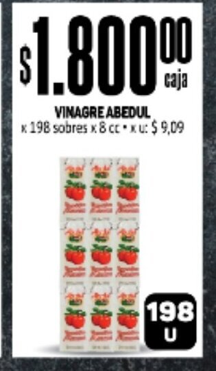 Makro Vinagre Abedul oferta