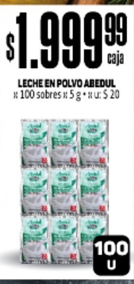 Makro Leche En Polvo Abedul oferta