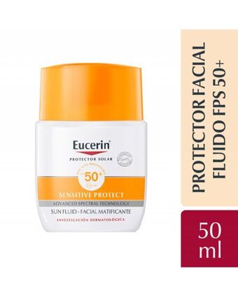Punto de Salud Eucerin - sun face fluido matificante fps 50+ 50 ml oferta