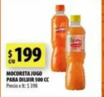 Punto Mayorista Mocoreta Jugo Para Diluir 500 cc. oferta