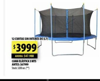 Punto Mayorista Cama Elástica 3 mts oferta