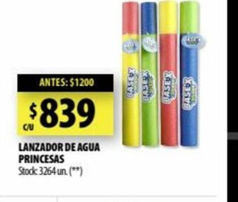 Punto Mayorista Lanzador De Agua Princesas oferta