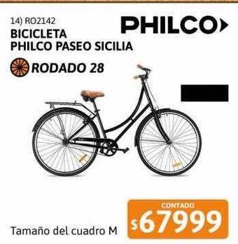 Cetrogar Bicicleta philco paseo sicilia oferta