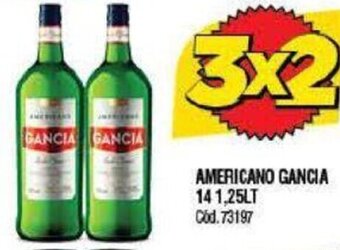 Supermercados Yaguar Americano Gancia 14 1.25LT oferta