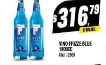 Supermercados Yaguar Vino Frizze Blue 1800cc oferta