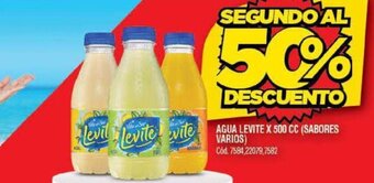 Supermercados Yaguar Agua Levite x 500 cc oferta