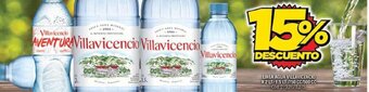 Linea Agua Villlavicencio x 2 lt./ 1.5 lt./ 750 cc/500 cc