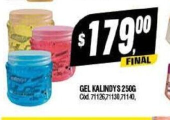 Supermercados Yaguar Gel Kalindys 250 g. oferta
