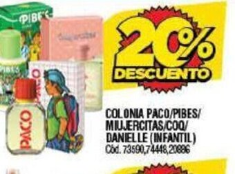 Supermercados Yaguar Colonia Paco/Pibes/Miujercitas/ COQ/ Daniele( Infantil) oferta