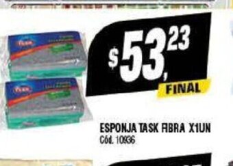 Supermercados Yaguar Esponja Task Fibra x 1 un oferta