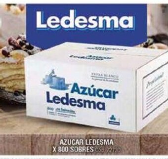Supermercados Yaguar Azucar Ledesma x 800 sobres oferta