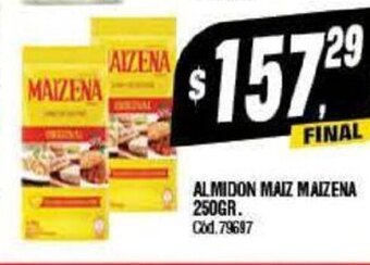 Supermercados Yaguar Almidon Maiz Maizena 250gr oferta