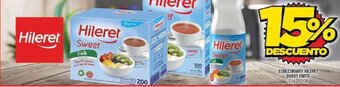 Supermercados Yaguar Edulcorante Hileret Sweet Forte oferta