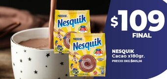 Supermayorista Vital Nesquik Cacao x 180gr. oferta