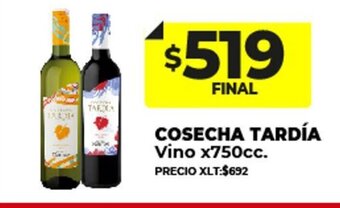 Supermayorista Vital Cosecha Tardía Vino x 750cc. oferta