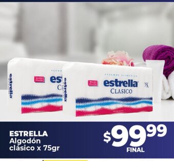 Supermayorista Vital Estrella Algodón Clásico x 75gr oferta